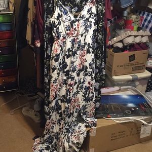 Floral maxi dress